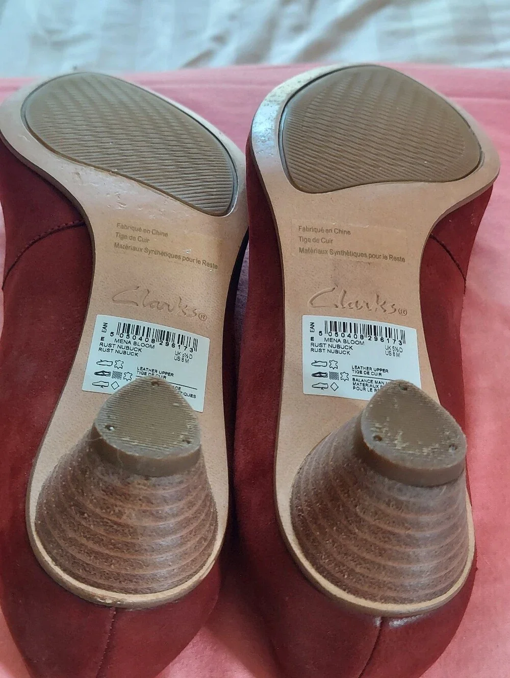 NWT Clarks Mena Bloom Pumps